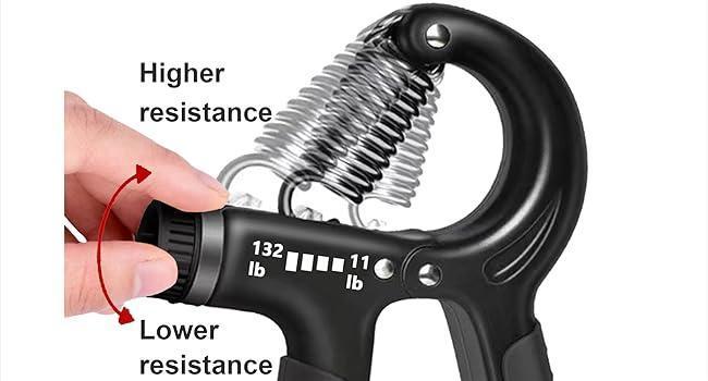 Hand Grip Strengthener Kit (5 Pack)Forearm Grip FitBeast Adjustable Resistance Hand Gripper,Finger Exerciser, Boys Gifts. Finger Stretcher,Grip Ring Stress Relief Grip Ball For Athletes,Portable Home Gym Hand Strength Training Tool handgripper