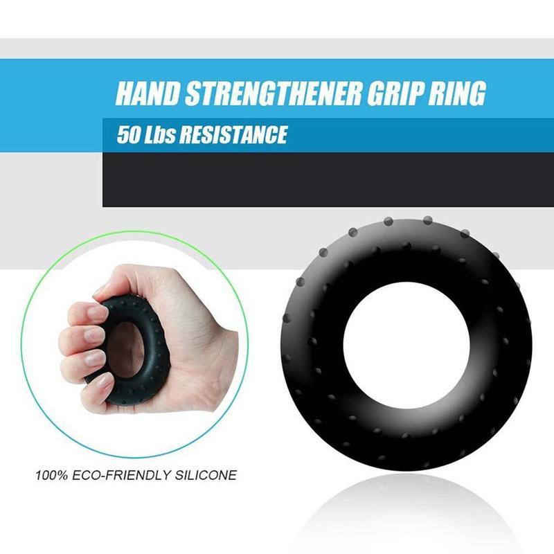 Hand Grip Strengthener Kit (5 Pack)Forearm Grip FitBeast Adjustable Resistance Hand Gripper,Finger Exerciser, Boys Gifts. Finger Stretcher,Grip Ring Stress Relief Grip Ball For Athletes,Portable Home Gym Hand Strength Training Tool handgripper