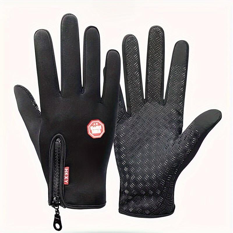 Water-Resistant Winter Gloves, Insulated Gloves for Men and Women, Suitable for Outdoor Work, Fishing, and Sports