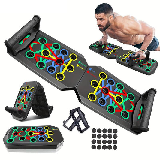 🔥 Push-Up & Strength Trainers for Home Workouts 💪🏠 Foldable • Portable • Powerful Resistance
