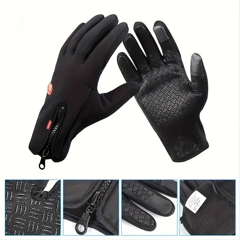 Water-Resistant Winter Gloves, Insulated Gloves for Men and Women, Suitable for Outdoor Work, Fishing, and Sports